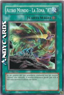 ALTRO MONDO - LA ZONA "A"