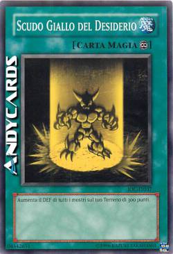 SCUDO GIALLO DEL DESIDERIO