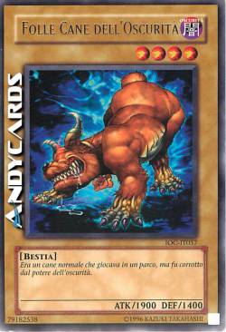 FOLLE CANE DELL'OSCURITÀ