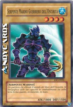 SERPENTE MARINO GUERRIERO DELL'OSCURITÀ