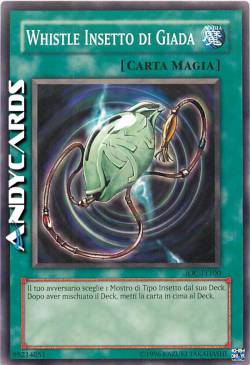 WHISTLE INSETTO DI GIADA