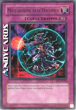 MALEDIZIONE DELL'OSCURITÀ