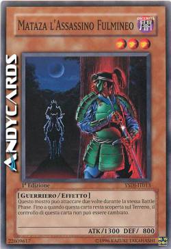 MATAZA L'ASSASSINO FULMINEO