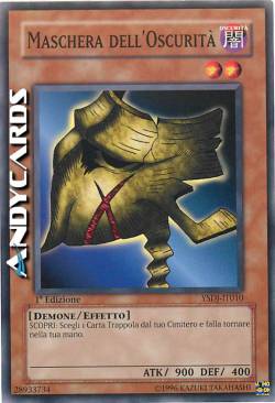 MASCHERA DELL'OSCURITÀ