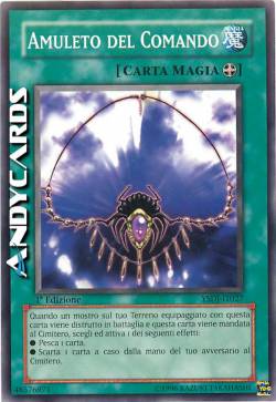 AMULETO DEL COMANDO