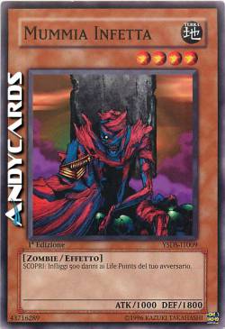 MUMMIA INFETTA