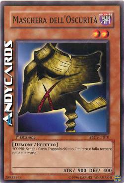 MASCHERA DELL'OSCURITÀ