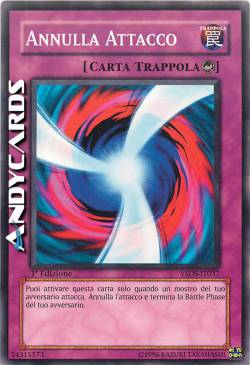 ANNULLA ATTACCO
