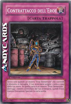 CONTRATTACCO DELL'EROE