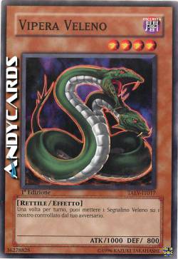 VIPERA VELENO