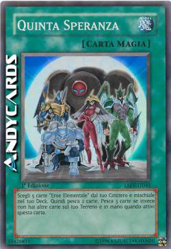 QUINTA SPERANZA