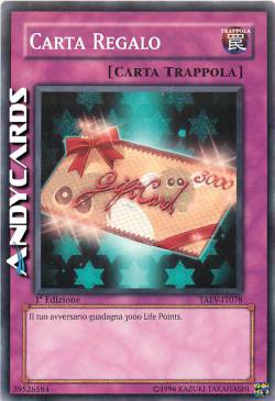 CARTA REGALO