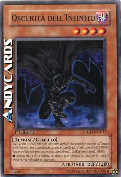 OSCURITÀ DELL'INFINITO