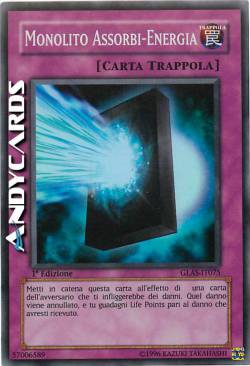 MONOLITO ASSORBI-ENERGIA