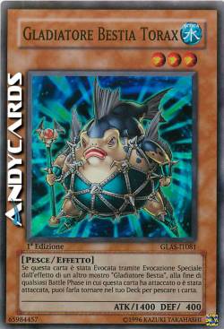 GLADIATORE BESTIA TORAX