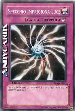 SPECCHIO IMPRIGIONA-LUCE