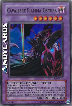 CAVALIERE FIAMMA OSCURA