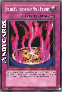 SIGILLO MALEDETTO DELLA MAGIA PROIBITA