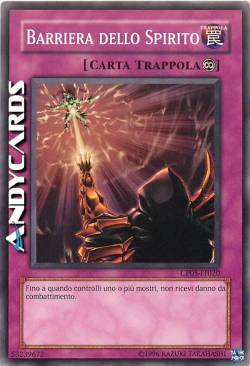 BARRIERA DELLO SPIRITO