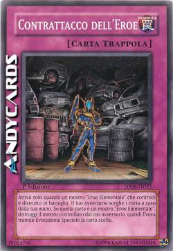 CONTRATTACCO DELL'EROE