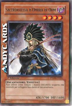 SACERDOTESSA D'OMBRA DI OHM