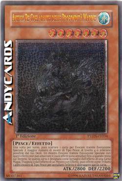 ANTICO RE COELACANTH DELLE PROFONDITÀ MARINE