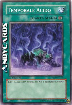 TEMPORALE ACIDO
