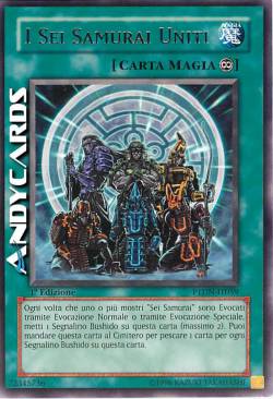 I SEI SAMURAI UNITI