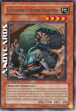 AZTEKIPEDE, THE WORM WARRIOR