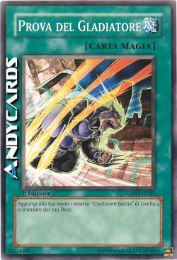 PROVA DEL GLADIATORE