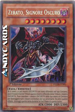ZERATO, SIGNORE OSCURO