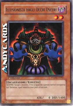 ILLUSIONISTA DAGLI OCCHI OSCURI