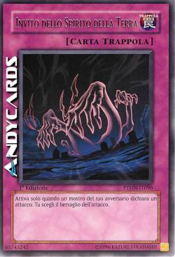 INVITO DELLO SPIRITO DELLA TERRA