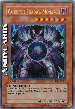 CAIUS IL MONARCA DELL'OMBRA