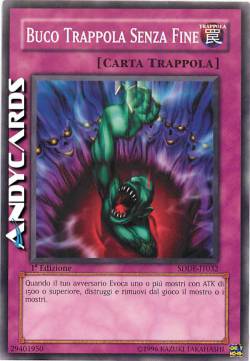 BUCO TRAPPOLA SENZA FINE