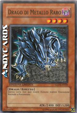 DRAGO METALLICO RARO