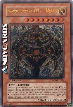 ENERGIA ARCANA XXI - IL MONDO