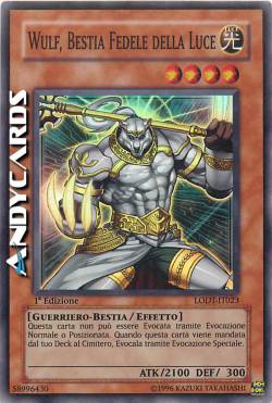 WULF, BESTIA FEDELE DELLA LUCE