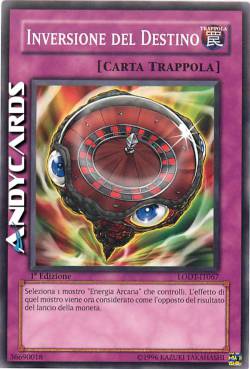 INVERSIONE DEL DESTINO