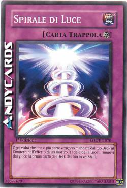 SPIRALE DI LUCE