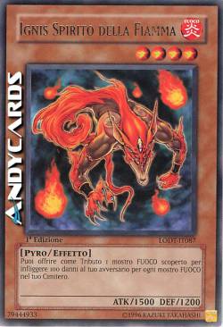 IGNIS SPIRITO DELLA FIAMMA
