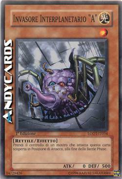 INVASORE INTERPLANETARIO "A"