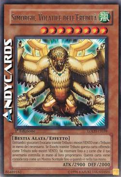 SIMORGH, VOLATILE DELL'EREDITÀ