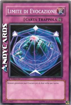 LIMITE DI EVOCAZIONE