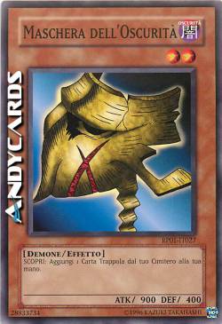 MASCHERA DELL'OSCURITÀ