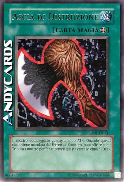 ASCIA DI DISTRUZIONE