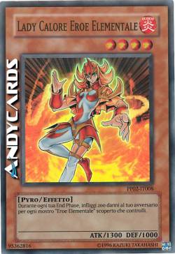 LADY CALORE EROE ELEMENTALE