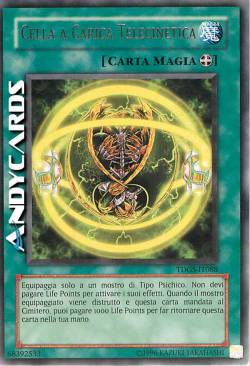 CELLA A CARICA TELECINETICA