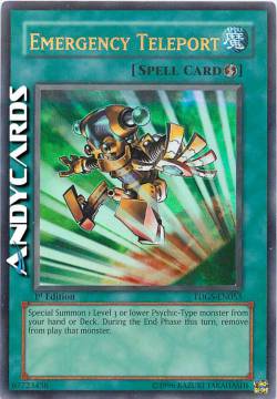 TELETRASPORTO DI EMERGENZA