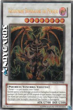 ARCIDEMONE DOMINATORE DEI PENSIERI